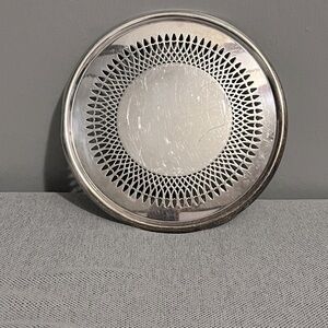 Vintage Gorham Newport Silverplate Footed Trivet YB11